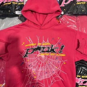 Pink Sp5der Hoodie (MEDIUM🌟)